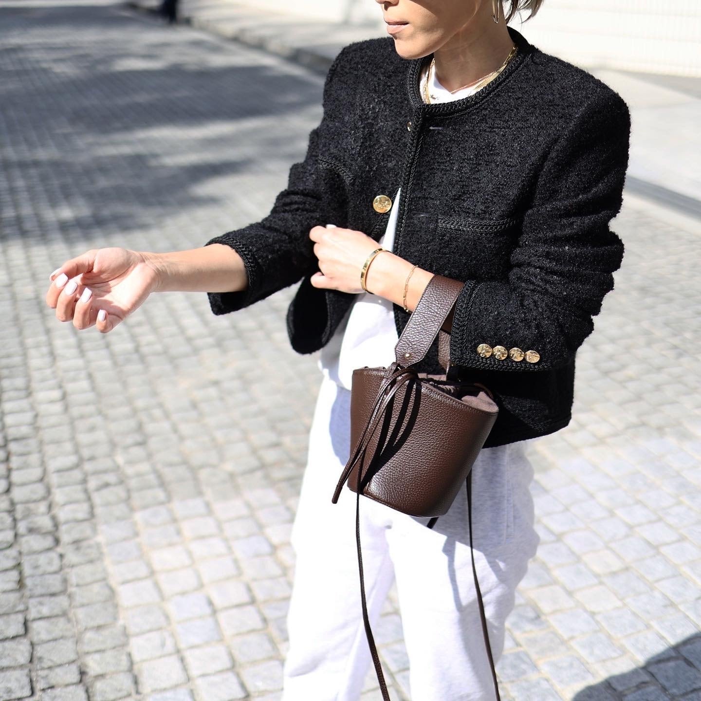 Pottery Bag/SILVER/CHOCOLATE/TAUPE/GREEN/SAKURA