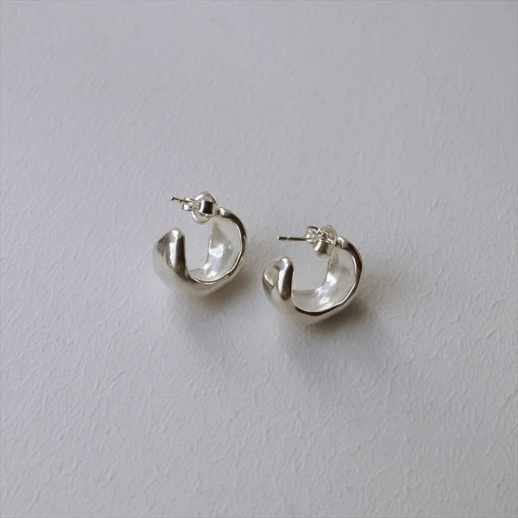 プラムピアス SV  plum earrings